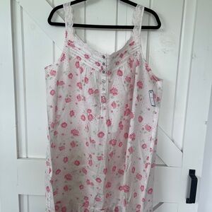 Croft & Barrow Pink Floral Nightgown